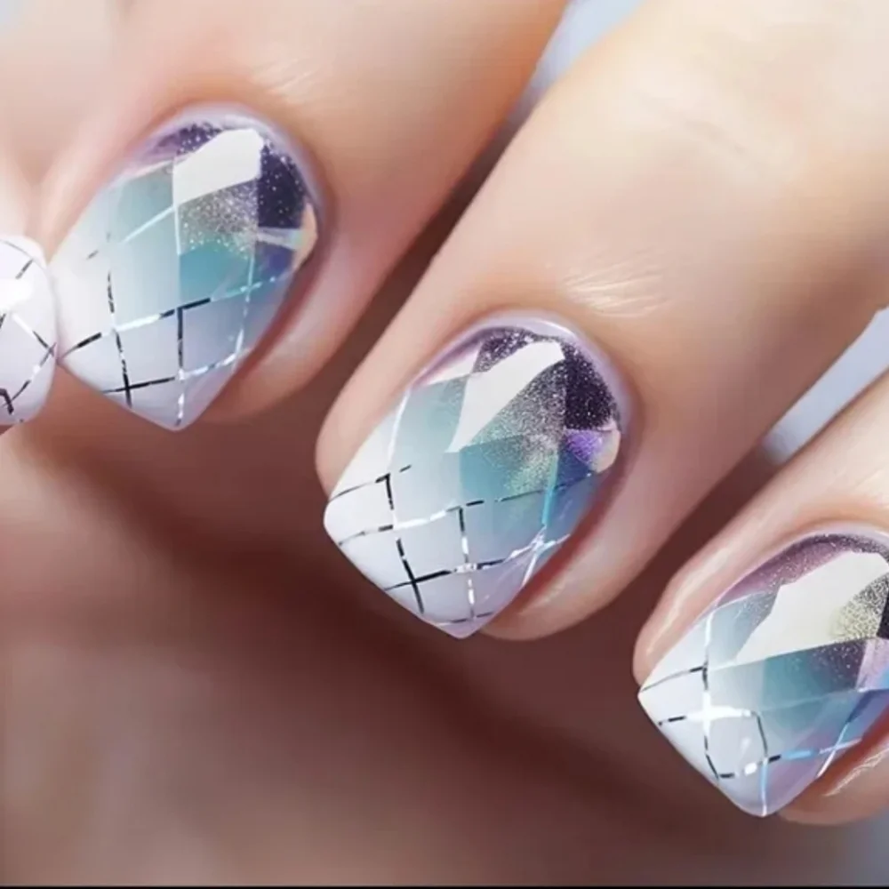 24 Pieces Fake Press On Nails
